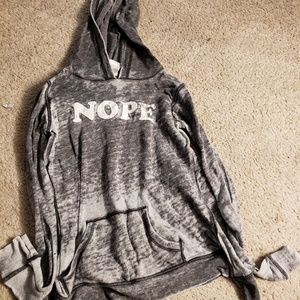 NOPE sweater